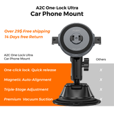 A2C One-Lock Ultra Car Phone Mount A2C