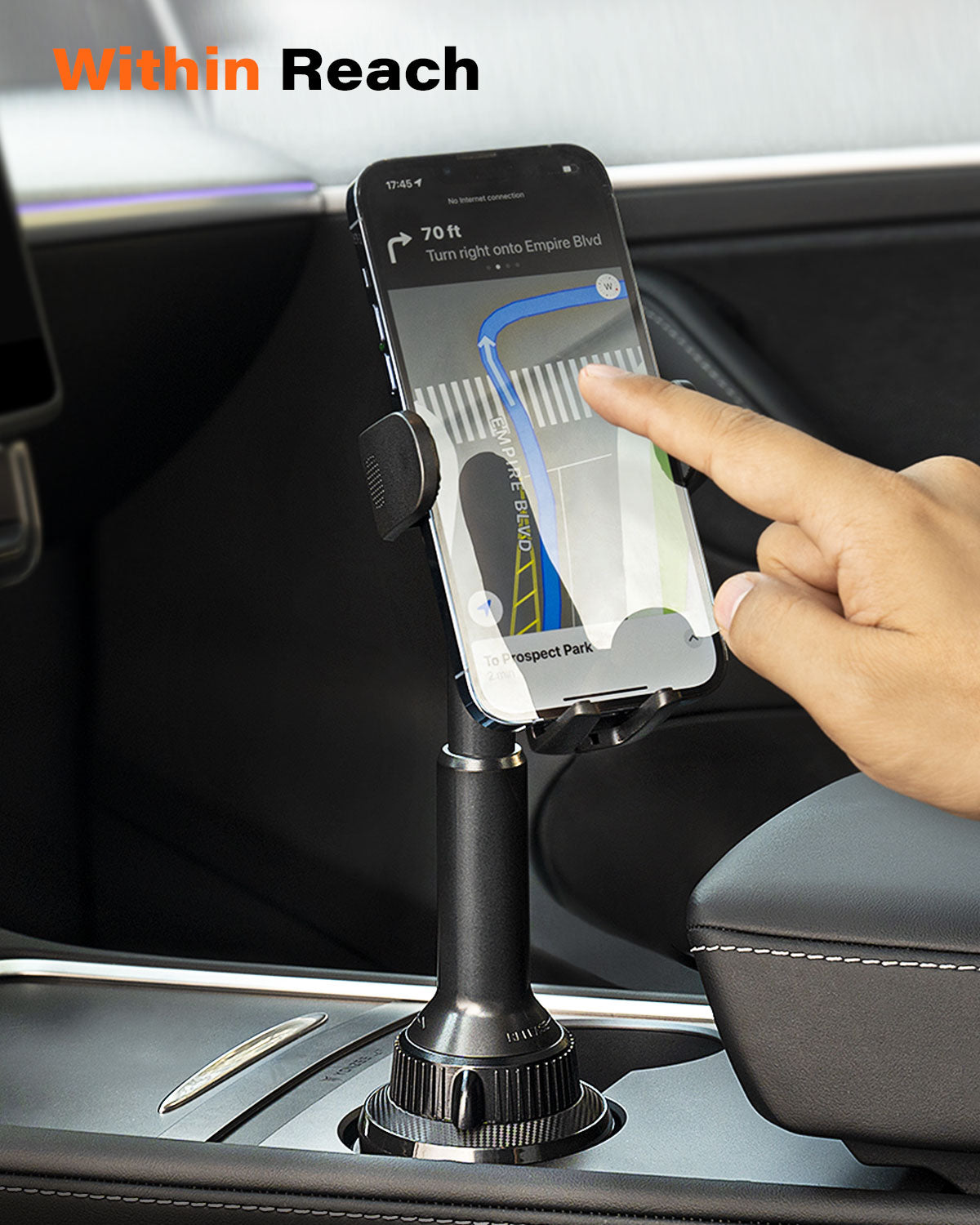 Universal Car Cup Phone Holder A2C