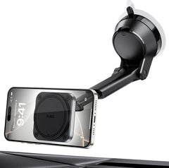 APPS2Car Heavy Duty Magnetic Car Mount with Gel Suction Cup A2C