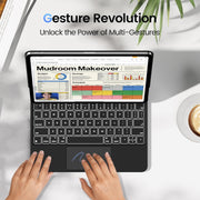 APPS2Car Magnetic Keyboard Case for iPad Pro 12.9-inch (6th/5th/4th/3rd Gen) with Floating Stand, Backlit Keyboard & Multi-Touch Trackpad, Slim & Lightweight iPad Case - Black APPS2Car Mount