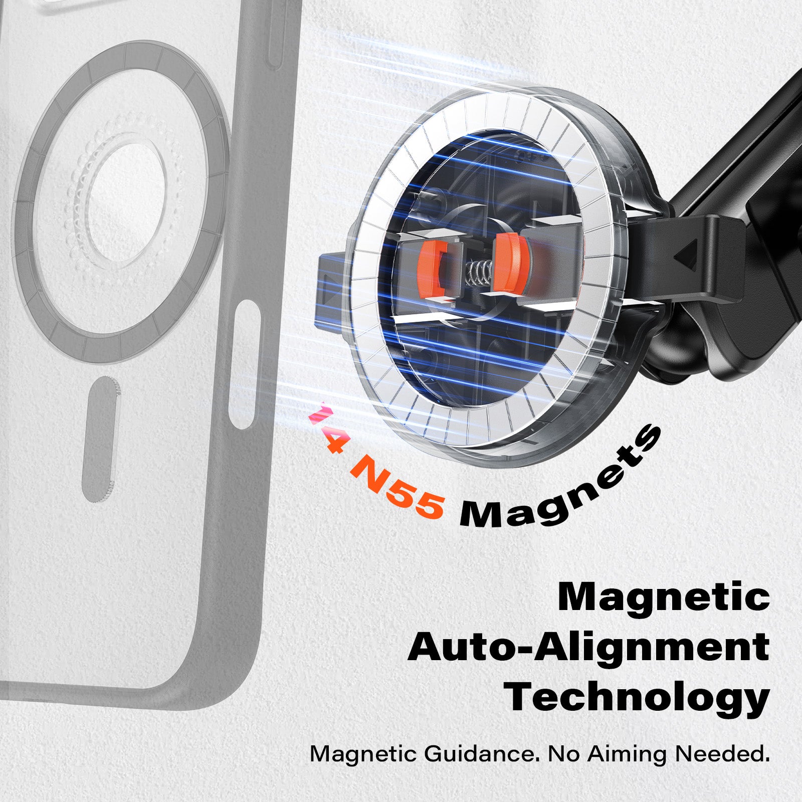 A2C One-Lock Ultra Car Phone Mount A2C