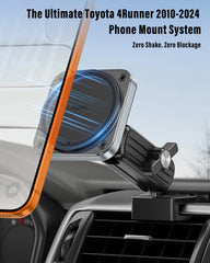 APPS2Car Magnetic Phone Mount for Toyota 4Runner 2010-2024, CNC Metal Air Vent Phone Mount, 20 Magnets, 360° Adjustable Arm, Compatible with MagSafe & All Smartphones A2C