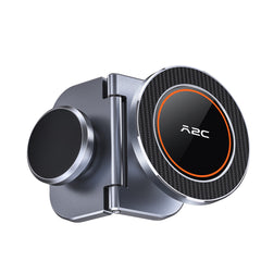A2C Original Fold-Magnet Golf Cart Phone Holder with Rangefinder Mount, CNC Aircraft-Grade Aluminum Alloy, Unique Golf Gifts for Men Dad Him Husband Grandpa 2026, Premium Golf Accessories Essentials A2C