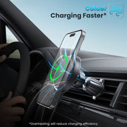 Car Charger Mount with 15W Fast Charging for Magsafe Car Vent Mount APPS2Car Mount