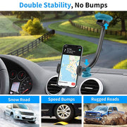Gooseneck Phone Holder Windshield Suction Cup APPS2Car Mount