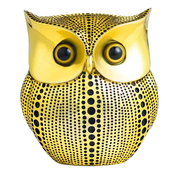 3D Owl Statue Decor
