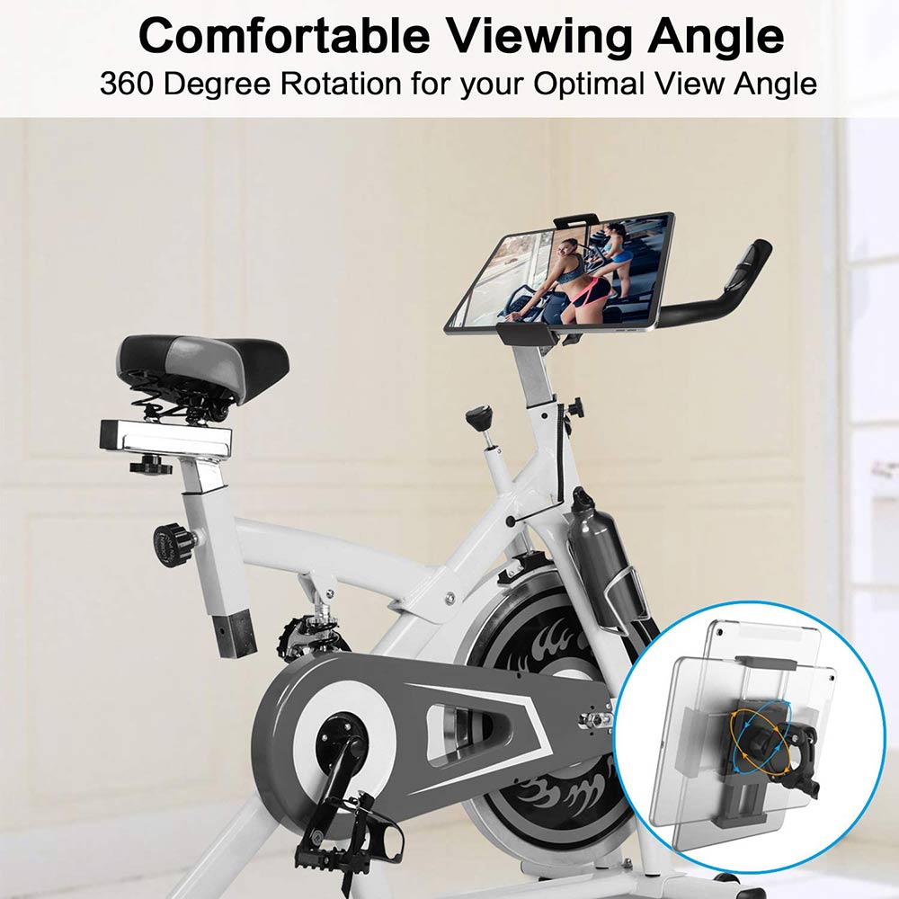 Adjustable Clamp Tablet Mount For Spin Bike APPS2Car Mount