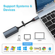 USB-C To Gigabit Ethernet Adapter APPS2Car Mount
