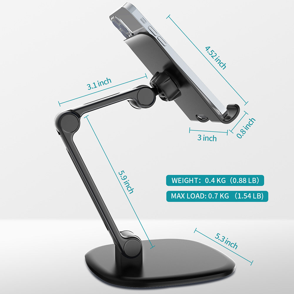 Tablet Holder With Heavy Duty Base APPS2Car Mount