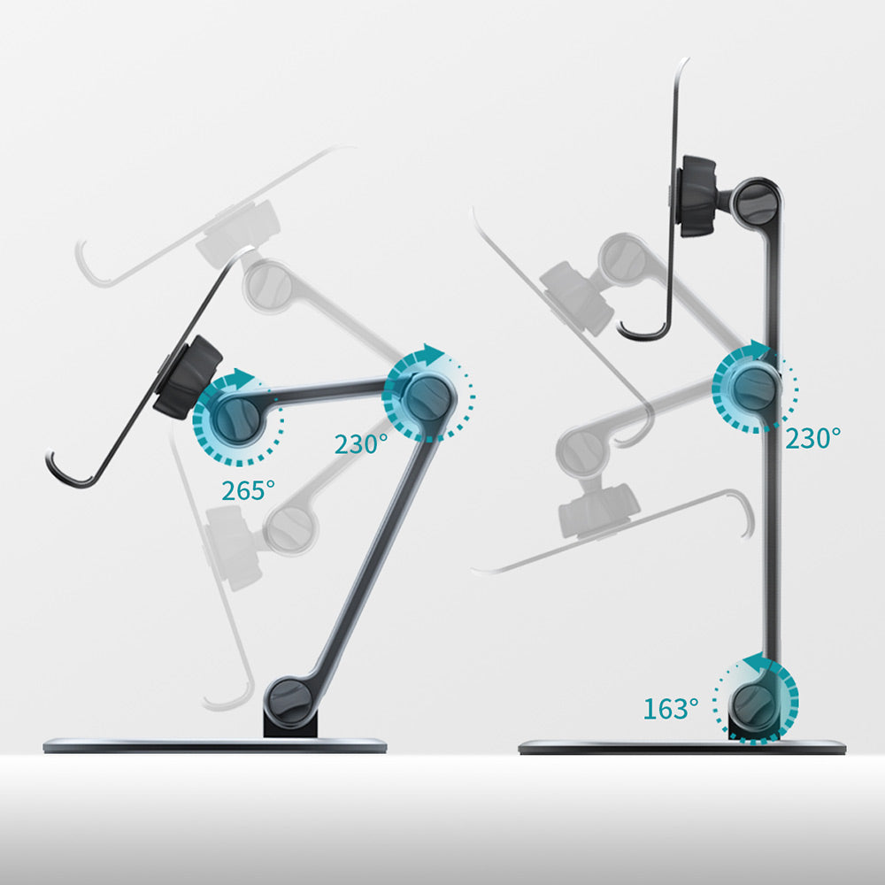 Tablet Holder With Heavy Duty Base APPS2Car Mount