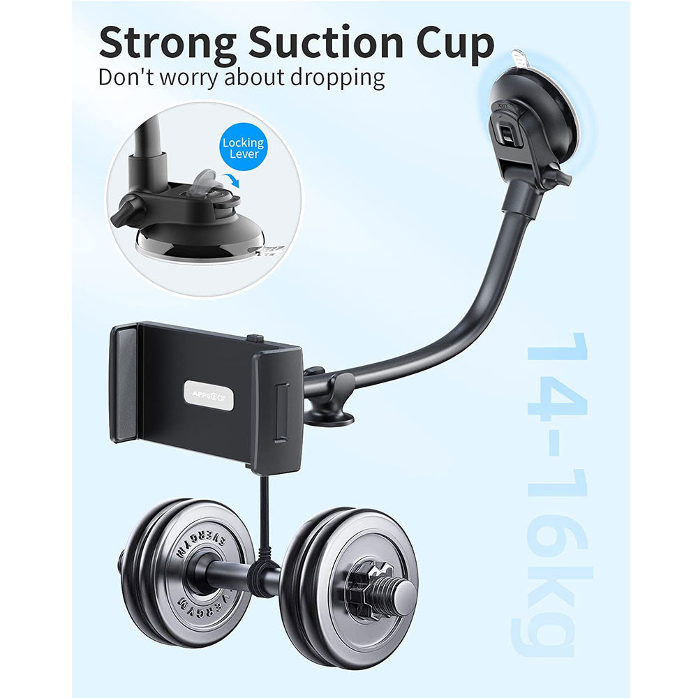 Universal 14" Arm Car Tablet Holder APPS2Car Mount