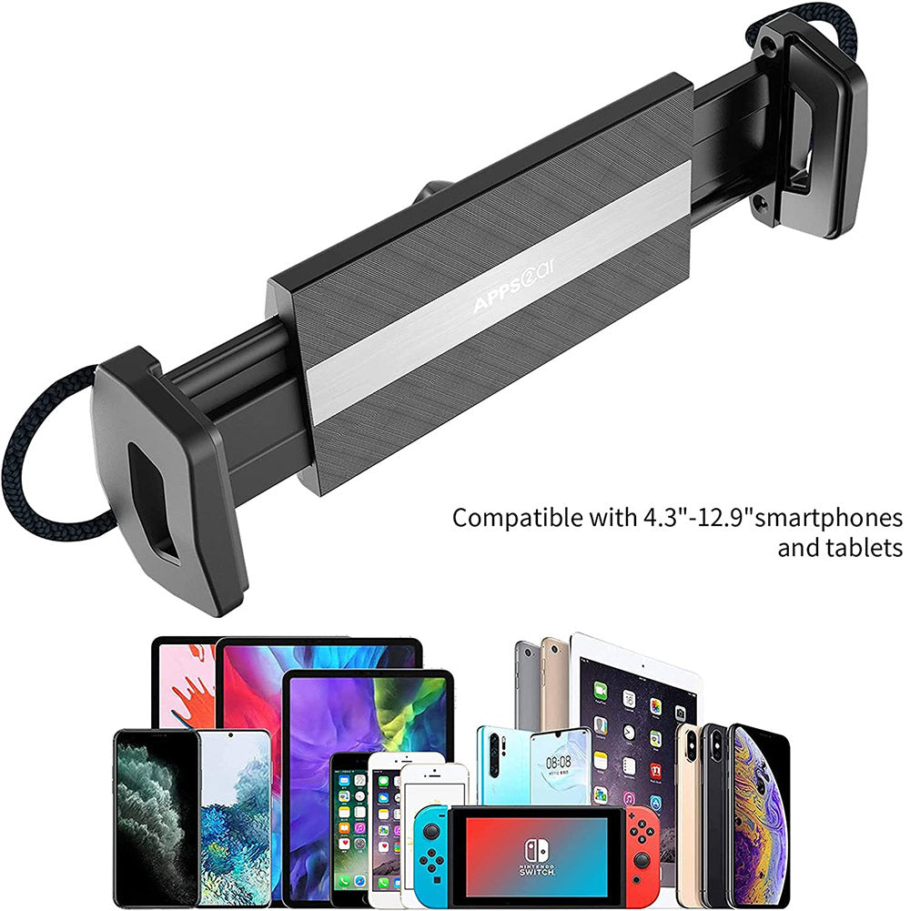 Cup Holder Tablet & iPad Mount For 4.3” - 12.9” Tablets APPS2Car Mount