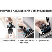 Screw Nut Adjustable Vent GPS Mount APPS2Car Mount