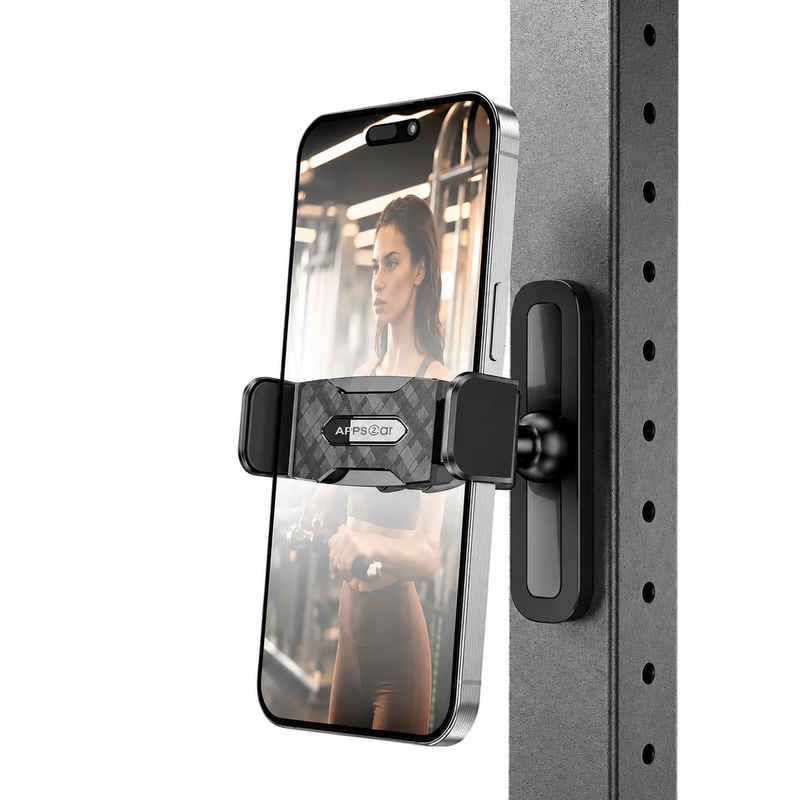 A2C-Gym Phone Holder – Magnetic Mount for Gym & Fitness