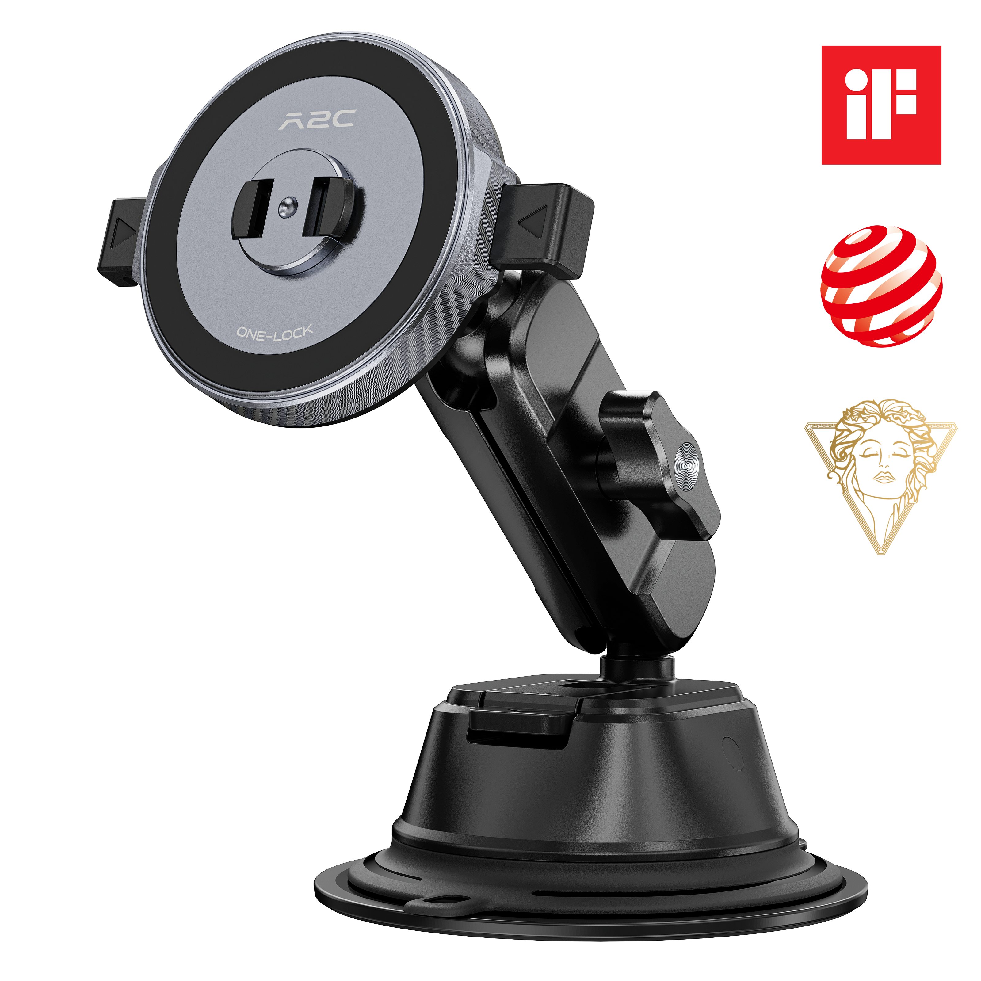 A2C One-Lock Ultra Car Phone Mount A2C