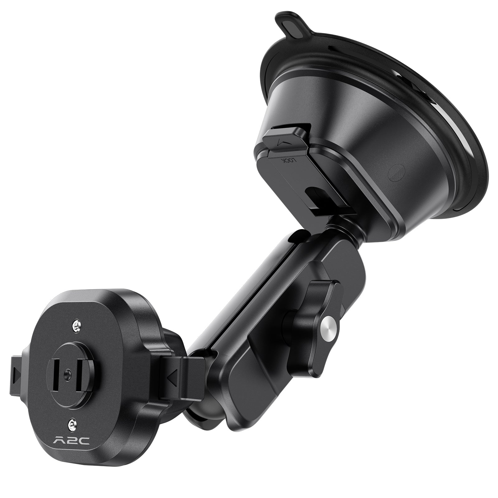 A2C One-Lock™️ Windshield/Dashboard Car Phone Holder with Suction Cup A2C