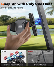 A2C Magnetic Golf Cart Phone Holder APPS2Car Mount