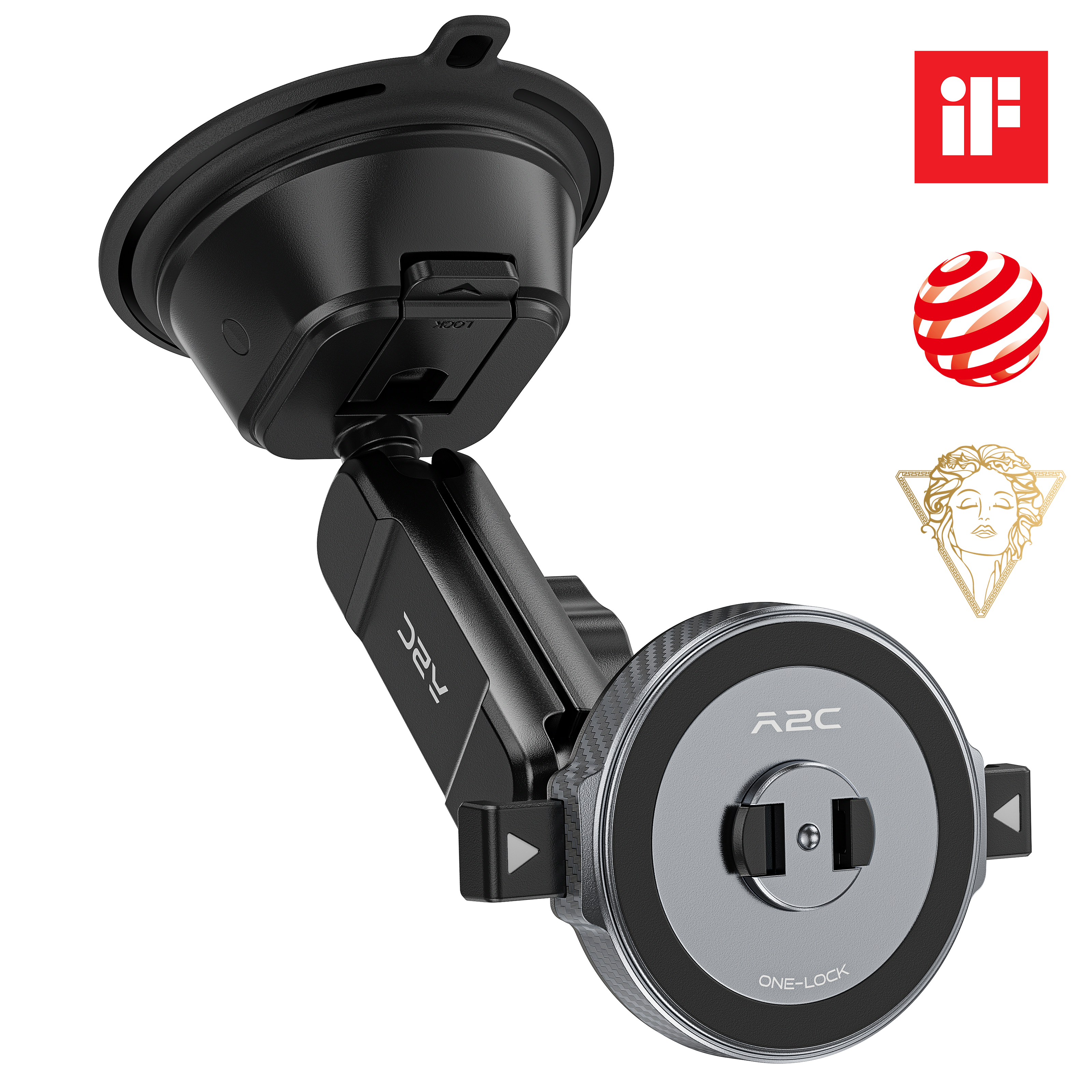 A2C One-Lock Ultra Car Phone Mount A2C
