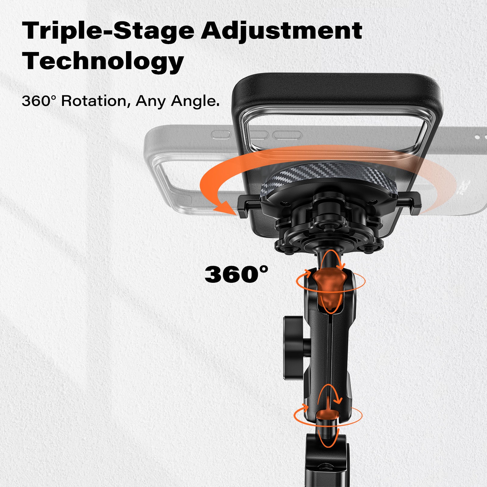 A2C One-Lock Ultra Motorcycle Phone Mount A2C