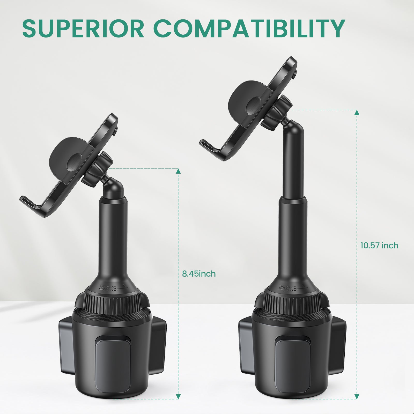 Cup Holder Phone Mount for Golf Cart APPS2Car Mount