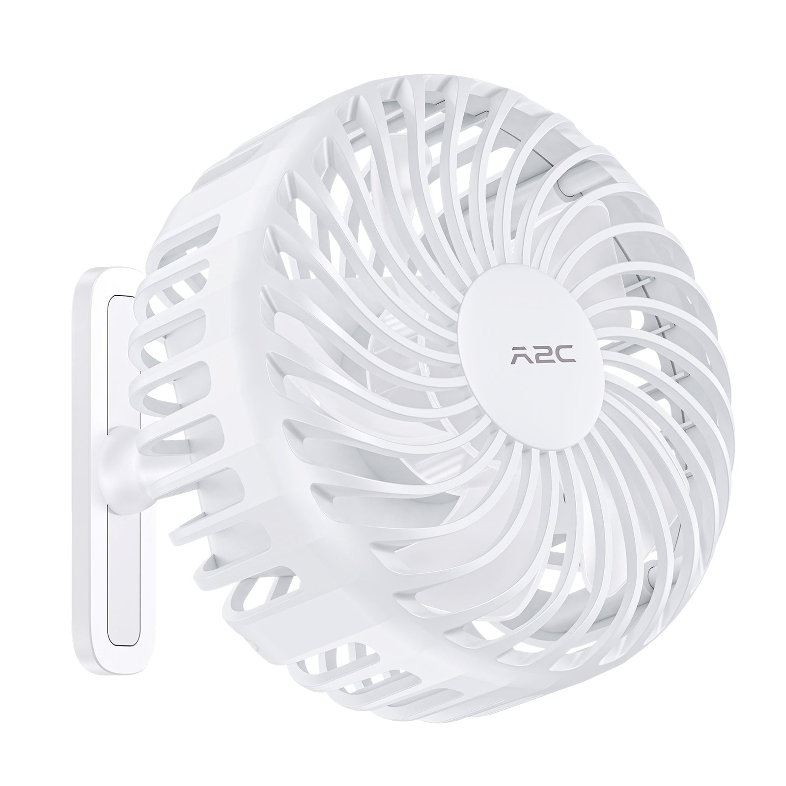 A2C Golf Cart Fan Rechargeable Magnetic Base Battery Operated Portable Fan A2C