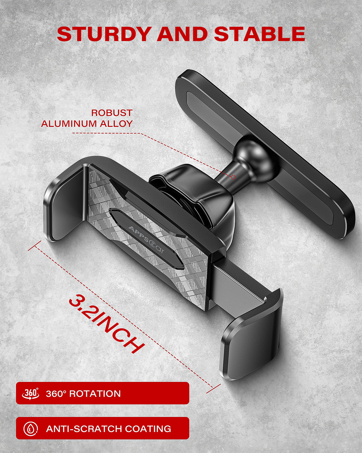 Gym Magnetic Phone Holder A2C