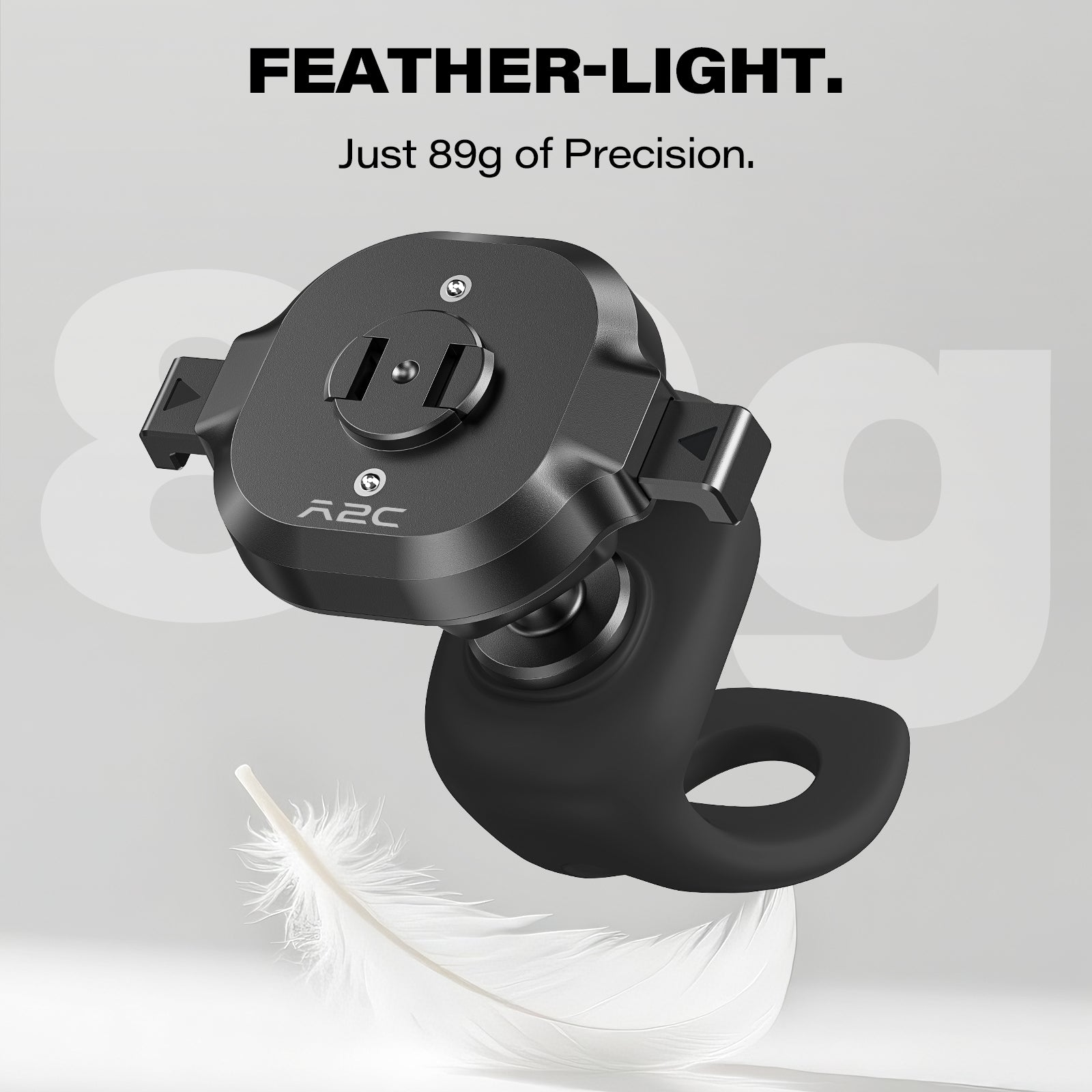 A2C One-Lock Bike Phone Holder Kit with iPhone Case A2C