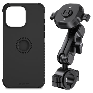 A2C One-Lock Motorcycle Phone Mount with Magsafe Phone case for iPhone