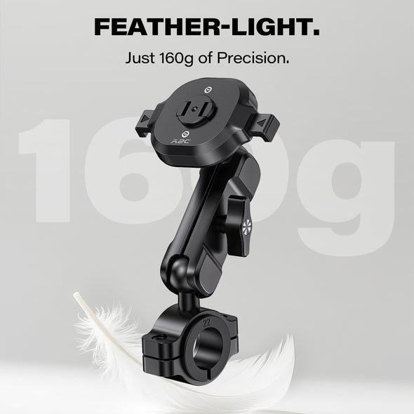 A2C One-Lock Motorcycle Phone Mount with Magsafe Phone case for iPhone