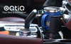 Cup Holder Expander for Car Cup 3.02”-4.62”, with Card Organizer & Adjustable Base