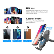 Wireless Car Charger Fast Charging Phone Holder APPS2Car Mount