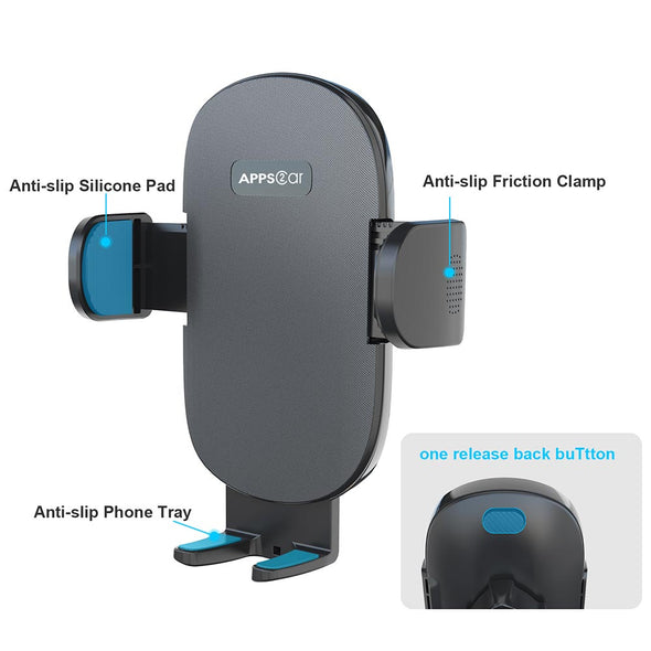 Strong Suction Base Cradle Phone Holder