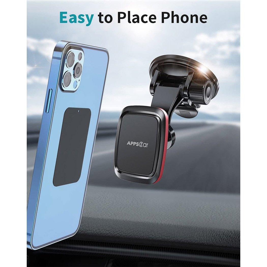 APPS2Car Universal Cup Phone Holder Magnetic Car Mount for Car