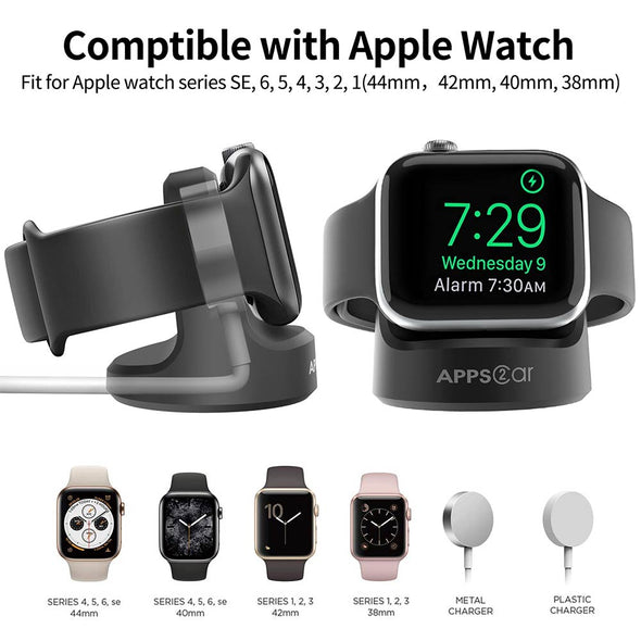Silicone Apple Watch Charger Stand