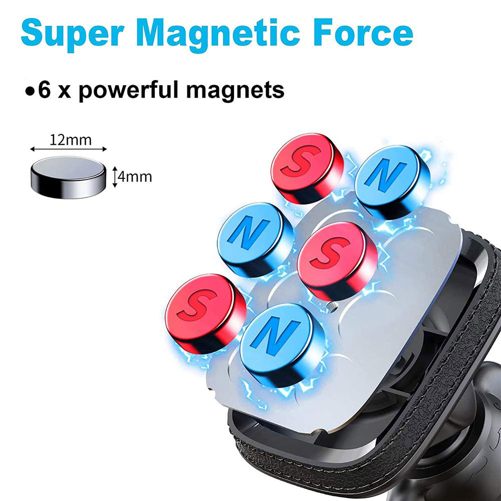 2-PACKMagnetic phone holder for car, [ Super Strong Magnet