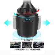 Cup Holder Tablet Car Mount for 4.3” - 11” Tablets APPS2Car Mount
