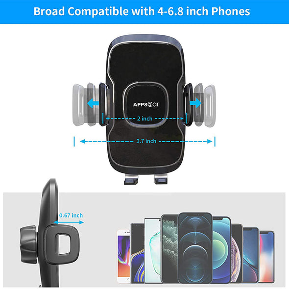 Gooseneck Phone Holder Windshield Suction Cup