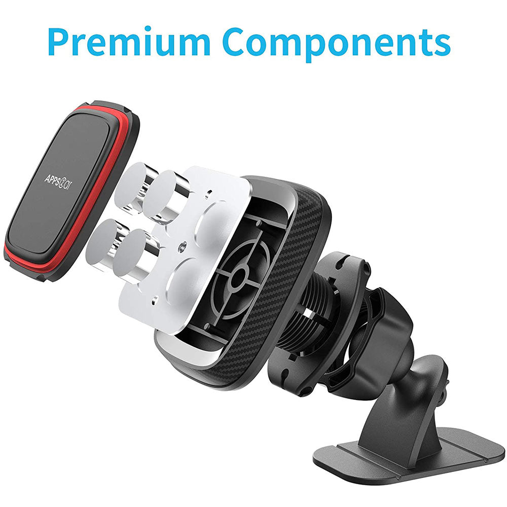 Stick On Dashboard Magnetic Phone Mount APPS2Car Mount