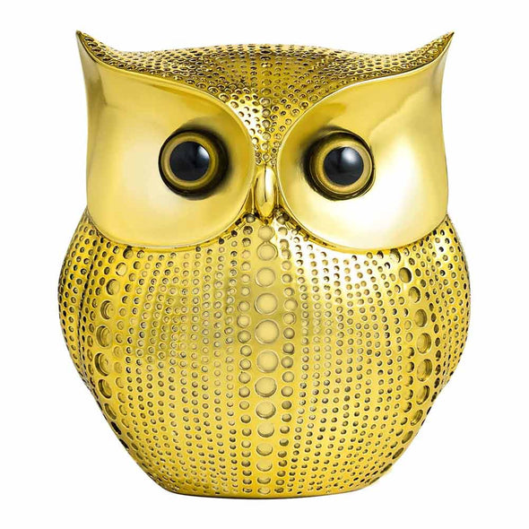 3D Owl Statue Decor