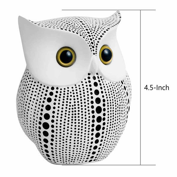 3D Owl Statue Decor