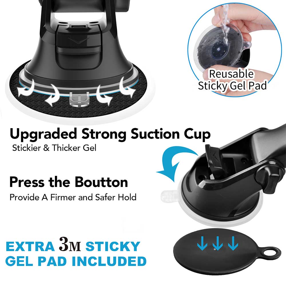APPS2Car Replacement Suction Cup Phone Mount Part – A2C