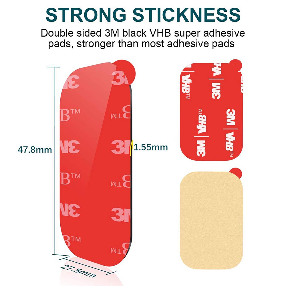 3M Sticky Adhesive Pads For Replacement APPS2Car Mount