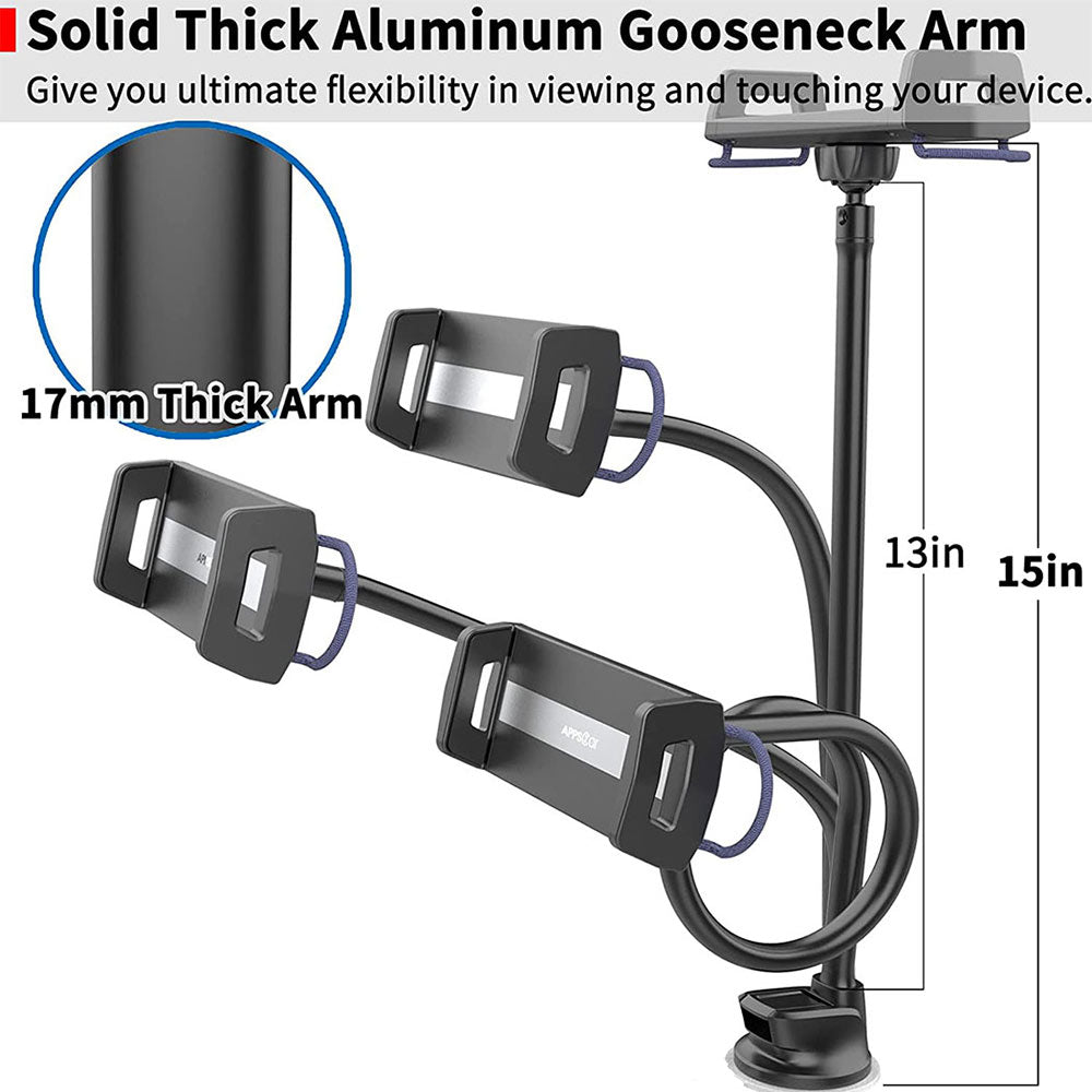 APPS2Car Gooseneck Car Tablet Holder for 4.5-12.9 Inch iPad Tablets – APPS2Car  Mount