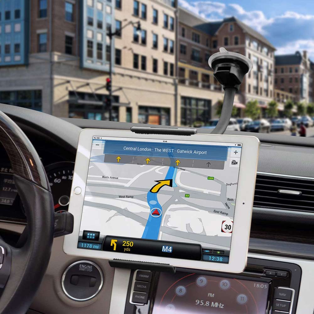 13'' Arm Suction Cup iPad Car Mount APPS2Car Mount