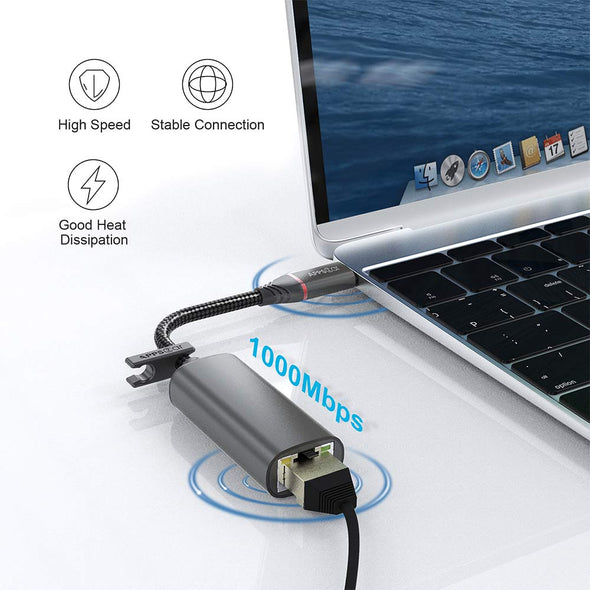 USB-C To Gigabit Ethernet Adapter