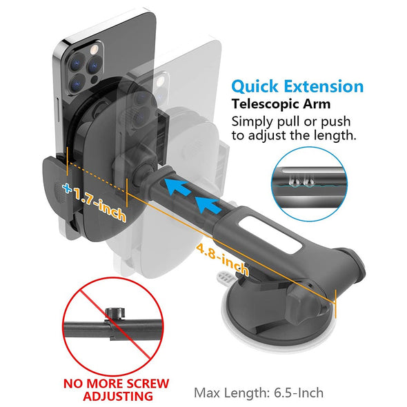 Windshield & Dashboard Phone Holder For Car