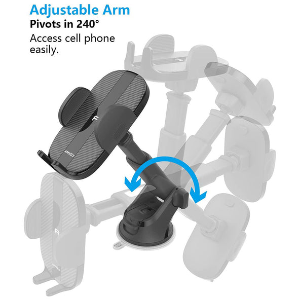 Windshield & Dashboard Phone Holder For Car
