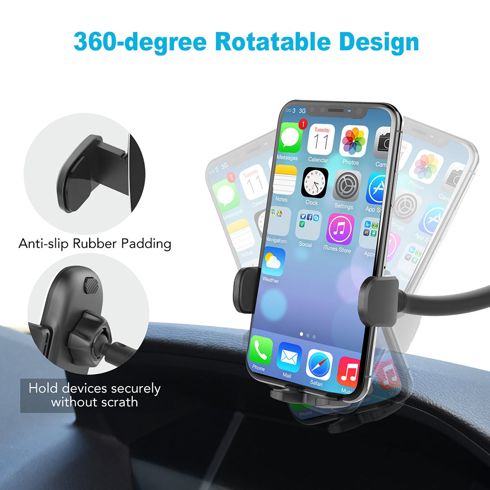 Anti-shake Dashboard Windshield Car Phone Mount