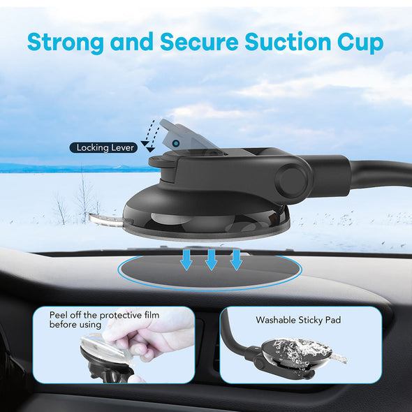 Anti-shake Dashboard Windshield Car Phone Mount