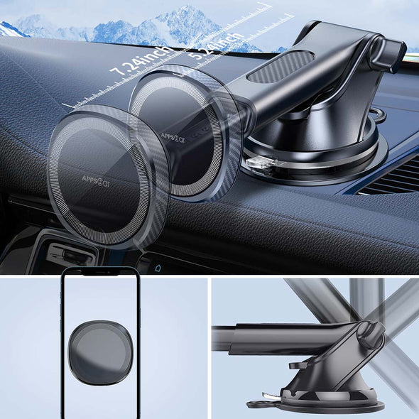 Auto-alignment Magnetic Phone Holder Magsafe Car Mount